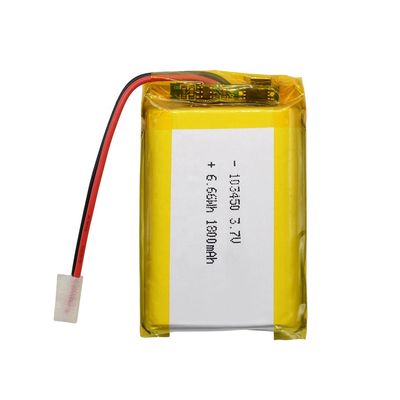 Блок батарей полимера лития UN38.3 3.7V 2000mAh 103450 для GPS