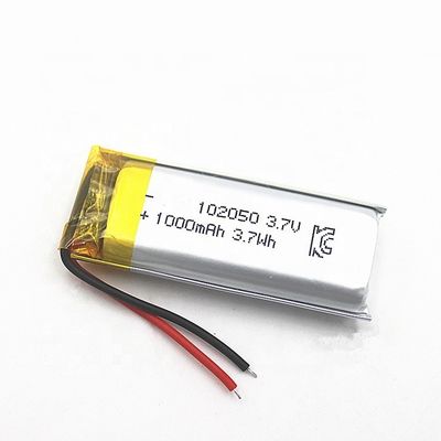 3,7 батарея лития v 1.0Ah батареи 3,7 полимера лития вольта KC одобрила
