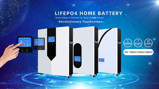 Купить 51.2V 200Ah LiFePO4 Солнечная батарея для хранения энергии с продолжительностью 6000 циклов и мощностью 10 КВтх для хранения энергии в домашних условиях Производство в сети