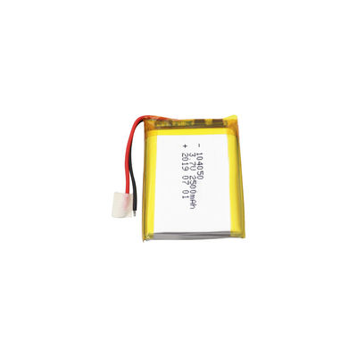 Купить Батарея 3,7 v иона Li полимера 2.5Ah блоков батарей 104050 полимера лития KC online manufacture
