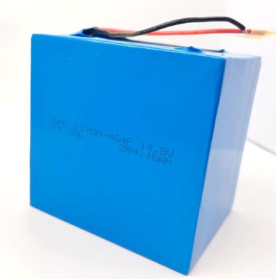 Купить Батарея лития 21700 4S4P цилиндрическая, блок батарей 14.8V 19.2Ah перезаряжаемые online manufacture