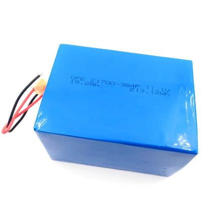 Купить 12V литий-ионный аккумулятор, 21700 блоков батарей 3S4P 19.2Ah перезаряжаемые online manufacture