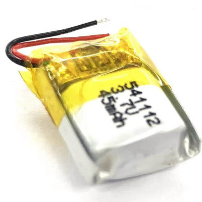 buy Небольшая 45mAh 3,7V литий полимерная батарея с 500 циклов для наушников и умных устройств Производство в сети