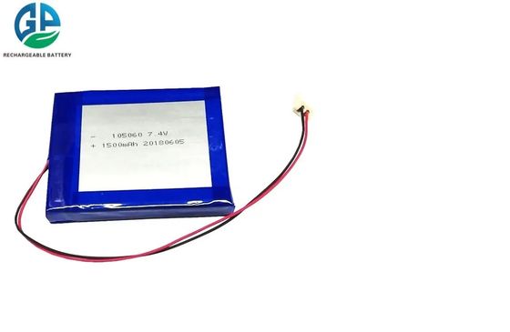 Купить 105060 батарея полимера иона лития 7.4V 1500mAh перезаряжаемые с PCM online manufacture