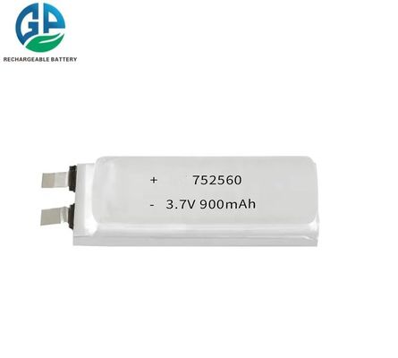 Купить Жизнь длительного цикла клетки батареи 752560 полимера лития KC 3.7V 900mAh Lipo online manufacture