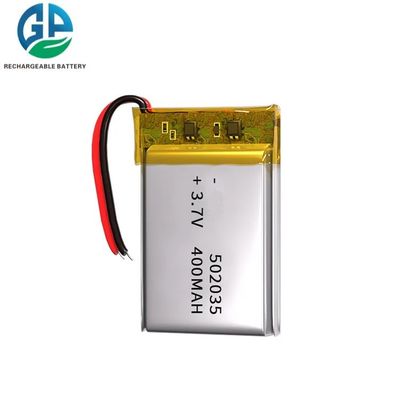Купить 3.7V 400mAh 502035 Литий-полимерная батарея перезаряжаемая Ли-полимерная батарея Производство в сети