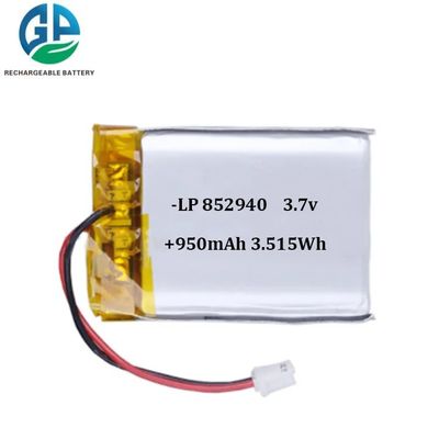 Купить 852940 Литий полимерный аккумулятор 950mah 3.7v online manufacture