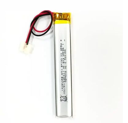 Купить 3.7v 520mah KC одобренный Ли полимерный аккумулятор 551372 аккумулятор 3.7v Горячая продажа Для умного дома online manufacture