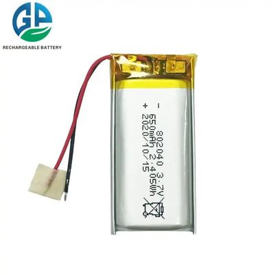 Купить KC IEC62133 Одобрить 3,7 вольт аккумулятор 802040 3.7v 650mah с аккумулятором Pcb Li-полимер online manufacture