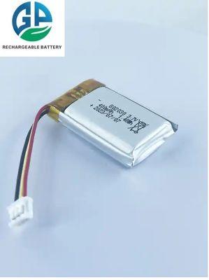 Купить 3.7v 400mah Заряжаемая литий-ионная полимерная батарея 802030 500 раз online manufacture