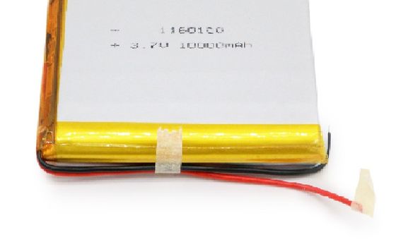 Купить 3.7V 10000mAh Ли-полимерная батарея перезаряжаемая литий-ионная полимерная батарея 1160110 KC CB IEC62133 online manufacture