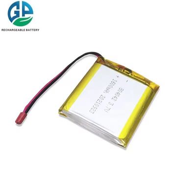 Купить KC IEC62133 Утвердить 804042 3.7v 1600mah 1650mah перезаряжаемая полимерная литийная липоаккумуляторная батарея с липополимерной батареей PCB online manufacture