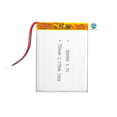 Купить Аккумулятор с высокой скоростью разряда 30C Max60C перезаряжаемый 3.7V 750Mah 304355 Литий-ионный аккумулятор online manufacture