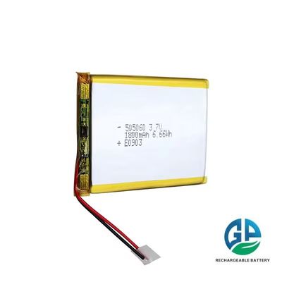 Купить Батарея с высоким уровнем разряда 3.7V 1800mah 30C Max60C Rechargea 6.6wh 505060 Lipo Battery Для сельскохозяйственных дронов online manufacture