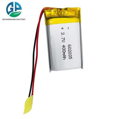 Купить IEC62133 3,7 вольт 602035 высокотемпературная перезаряжаемая сверхтонкая липо 3,7в 400мх батарея online manufacture