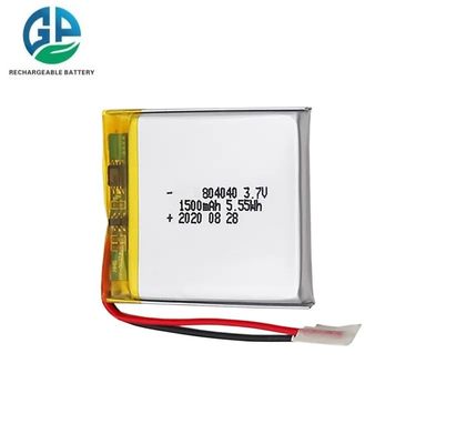 Купить Высокое качество 804040 1500mAh 3.7V перезаряжаемая батарея для умной настольной лампы высокая скорость разряда батарея 30C Max60C online manufacture