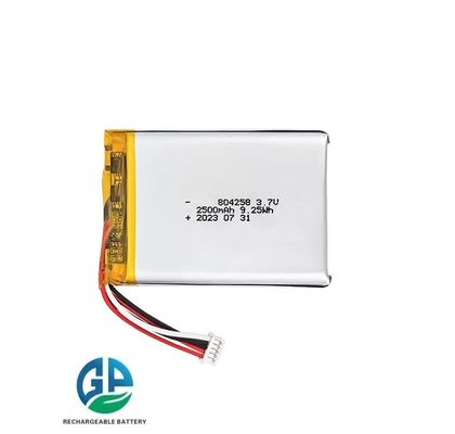 Купить KC IEC62133 Утвержденный 2500mAh 3.7V литий полимерный аккумулятор перезаряжаемый аккумулятор Lipo online manufacture