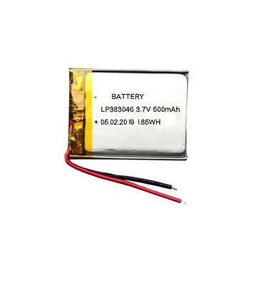 Купить 3.7V 500mAh UN38.3 Сертифицированная литий-полимерная батарея 303450 Размер для цифровых продуктов Производство в сети