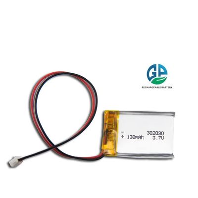 buy Сертификат KC 3.7V 130mAh перезаряжаемая литий-полимерная батарея для умных часов и светодиодного видеонаблюдения Производство в сети