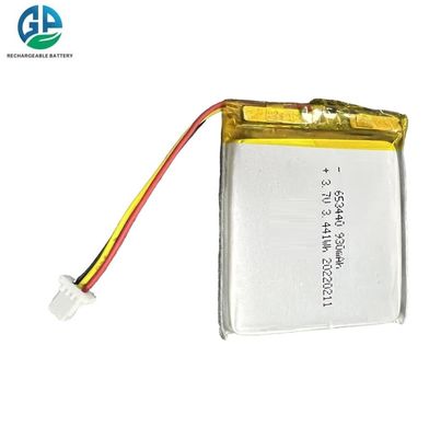 Купить Аккумулятор с высоким уровнем разряда 653440 3.7V 930Mah Литий-ионный аккумулятор с перезаряжаемой батареей Lipo Литий-полимерный аккумулятор RoHS online manufacture