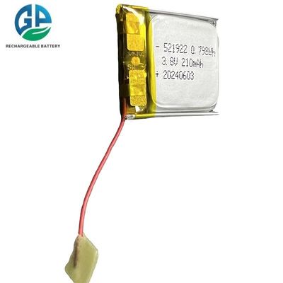 Купить Сертификат KC 3.8V 210mAh Литий полимерный аккумулятор перезаряжаемая липо аккумулятор для косметических устройств online manufacture