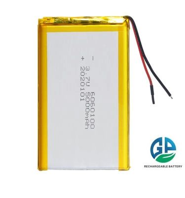 Купить Высокая емкость 5000mah 3.7 V Литий-ионный полимерный аккумулятор Литий-полимерный аккумулятор 3.7V 5000mah 6060100 Литий-ионный полимерный аккумулятор 5000mAh online manufacture