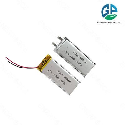 Купить Перезаряжаемая KC CE 3.7v 1000mah Липо аккумуляторы Литий полимерный аккумулятор 602560 1000mah Ли-полимерный аккумулятор online manufacture
