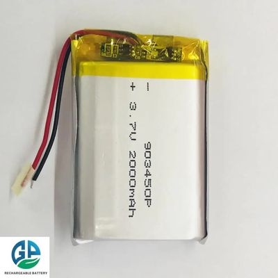 Купить Аккумулятор с высоким уровнем разряда 30C Max60C перезаряжаемый 903450 3.7V 2000mah Lipo аккумулятор 3.7V Li-полимерная батарея online manufacture