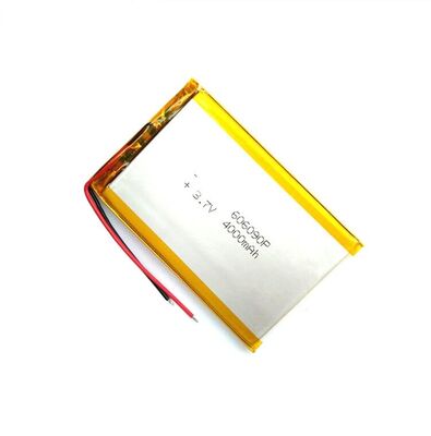 Купить Высокая емкость 3.7V 4000mAh Литий-ионный полимер батарея 500 раз перезаряжаемый литий-полимер 5000mAh 3.7v 4000mah 606090 online manufacture