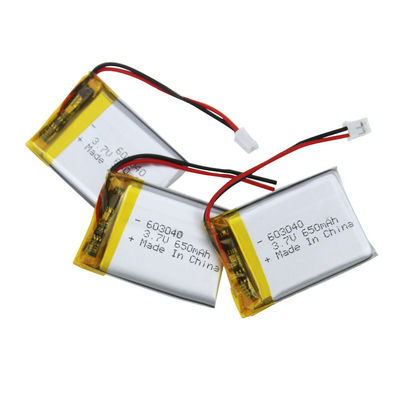 Купить RoHS 603040 3,7 батарея лития батареи вольта 650mah медицинская online manufacture