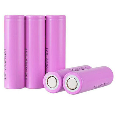 Купить Гальванические элементы лития иона 1500mAh 15C 18650 RoHS 3.7V Li online manufacture