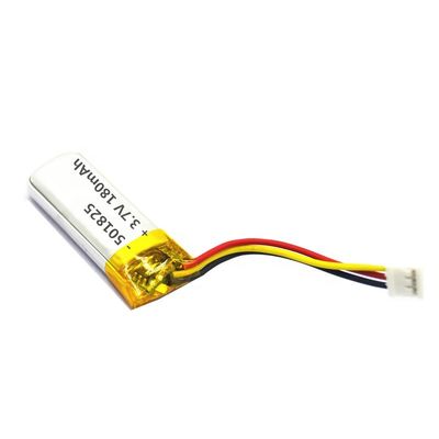 Купить Сертификат RoHS 3.7V 180mAh литий полимерный аккумулятор с 500 циклами для Bluetooth динамиков Производство в сети