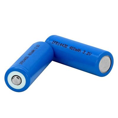 Купить 14430 Размер 3.2V 400mAh LiFePO4 батарея перезаряжаемая литий-фосфатная батарея для солнечных приложений Производство в сети