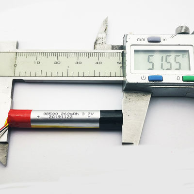 Купить 08500 280mAh 10C 3.7V Литий-полимерный перезаряжаемый аккумулятор для электронных сигарет online manufacture