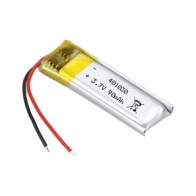 Купить Батарея IEC62133 3.7V 80mAh 401030 перезаряжаемые Lipo online manufacture