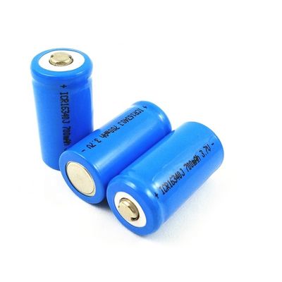 Купить литий-ионный аккумулятор 3.7V 750mAh 16340 CR123A перезаряжаемые online manufacture
