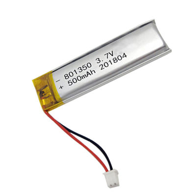Купить Батарея 3.7V 500mAh 801350 перезаряжаемые Lipo для медицинской службы online manufacture