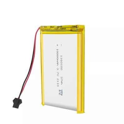 Батарея 1160100 3.7V 10000mAh Lipo большой емкости полимера Li перезаряжаемые