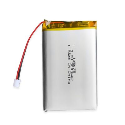 Большая емкость перезаряжаемые батареи полимера LP105075 3.7V 5V 5000mAh Li