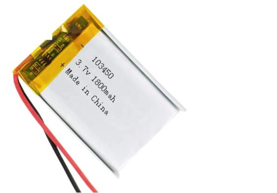 клетка литий-ионного аккумулятора полимера 1800mah 3.7V Lipo, блок батарей lp103450 KC Lipo