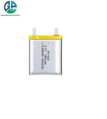KC одобрил 3.7V 180mAh литий полимерный аккумулятор перезаряжаемый LiPo аккумулятор для косметических устройств