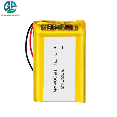 903048 CE KC блока батарей полимера лития 3.7v 1500mah перезаряжаемые одобрил
