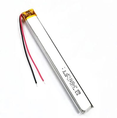 лампа датчика Lipo человеческого тела батареи лития полимера лампы шкафа 3.7V 8013104 1000mAh