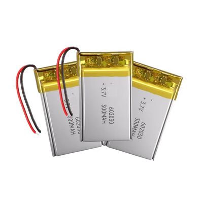 300mAh 3,7V Ли полимерная батарея с защитой от короткого замыкания