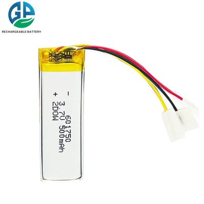 Kc 500mah 3.7v 601750 Литий полимерный аккумулятор для динамиков игрушки