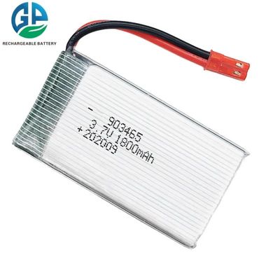 Kc 25c высококачественный литий-ионный полимерный аккумулятор 3.7v 1800mah 6.6wh 903465
