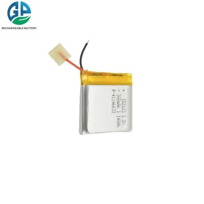 552123 3,7V 300mAh литий полимерный аккумулятор с 500-кратным сроком действия для игрушек и электроники