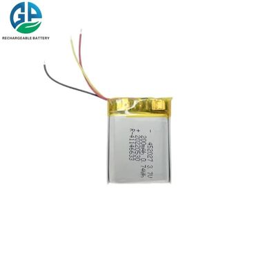 452027 3.7в 200mah перезаряжаемые литиевые полимерные батареи KC с проволочным разъемом PCM
