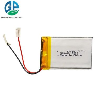 Тонкие липополимерные батареи 233350 3.7в 310mAh 2 мм толщина Липо аккумулятор