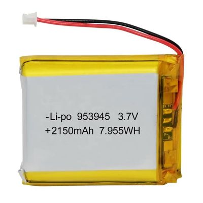 3.7V 2150mAh Li-полимерный аккумулятор 953945 Перезаряжаемый литий-полимерный Lipo аккумулятор для ноутбуков